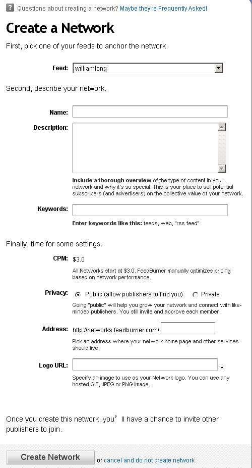 Feedburner Networks